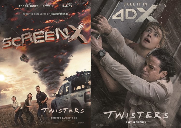 4DX ‘트위스터스’ 흥행 돌풍…CGV, 오는 14일 ScreenX, 4DX, ULTRA 4DX 포맷으로 특별관 개봉